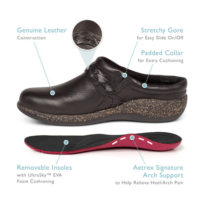 Libby Comfort Clog #color_navy