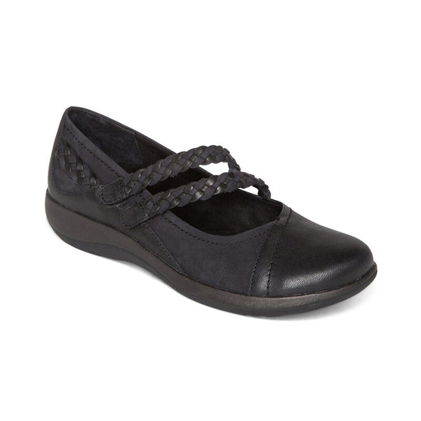 Jane Shoes Mary Janes With Arch Support Annie Mary Jane Black – Aetrex
