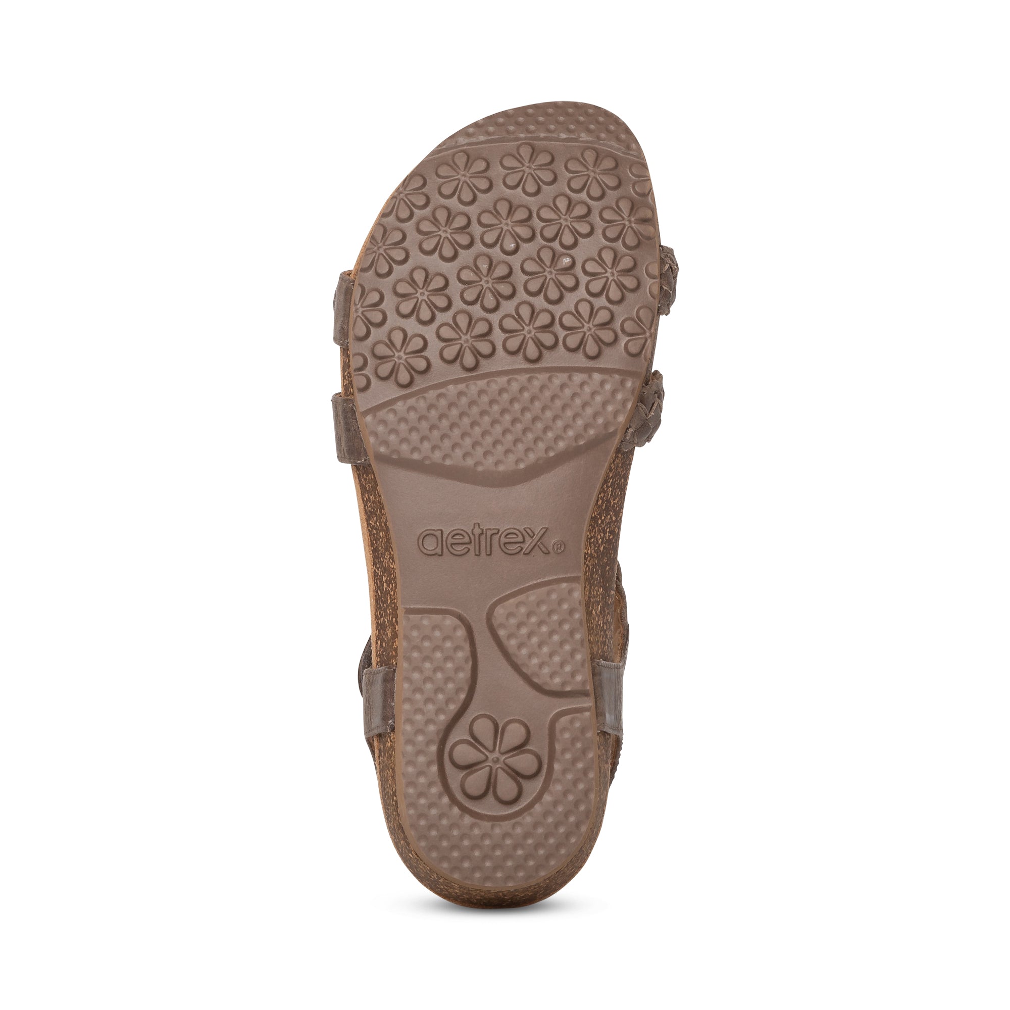 Reese Adjustable Gladiator Sandal Bottom Angle #color_taupe