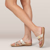 Izzy Adjustable Slide Sandal #color_gold