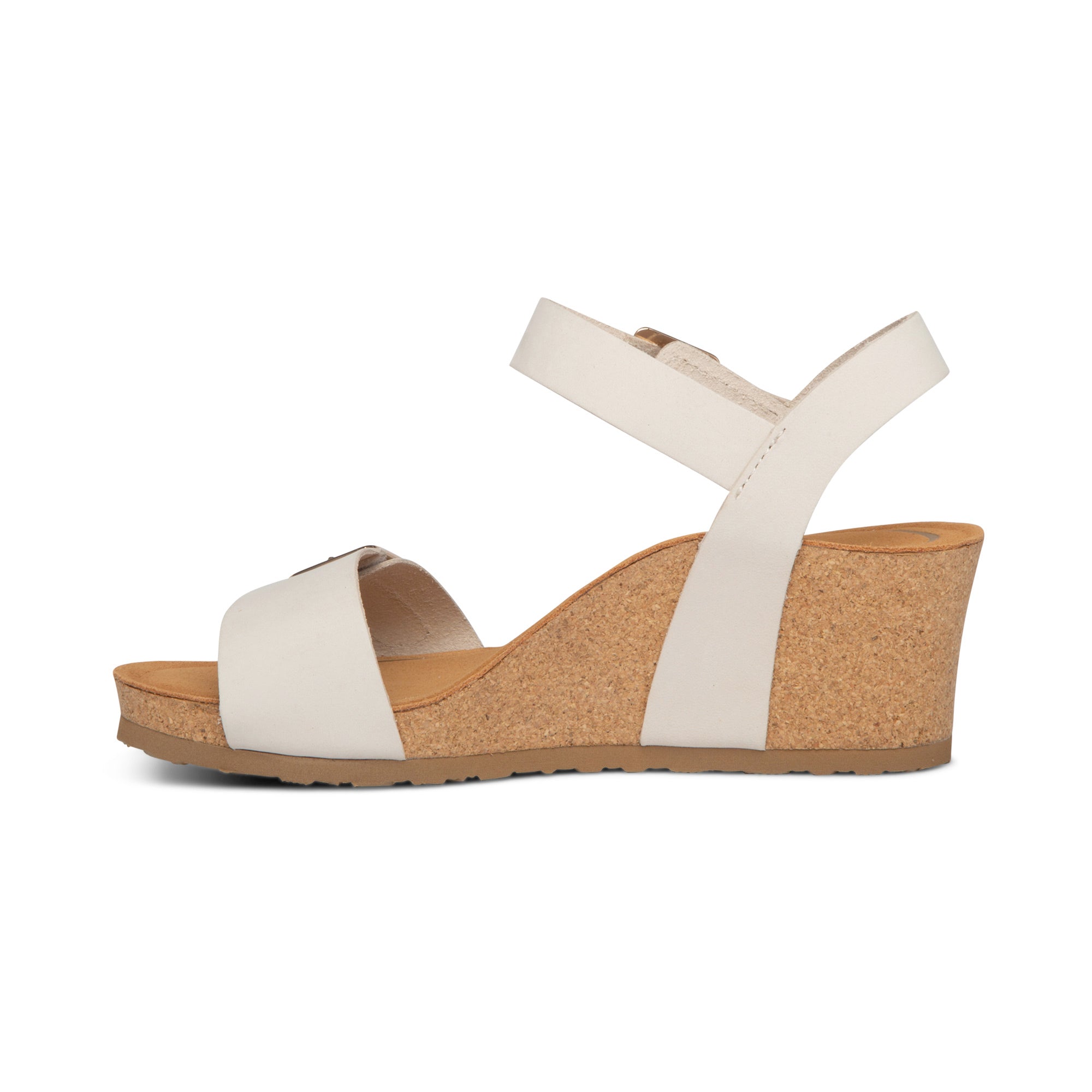Lexa Quarter Strap Wedge #color_ivory