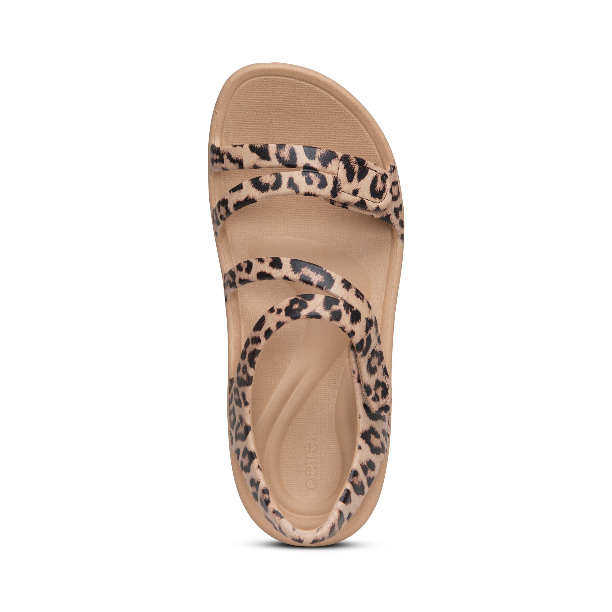 Jillian Sport Sandal Leopard – Water-Friendly Comfort | aetrex