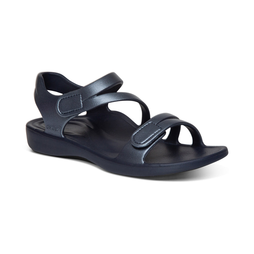 Jillian Sport Water Friendly Sandal #color_shimmer-navy