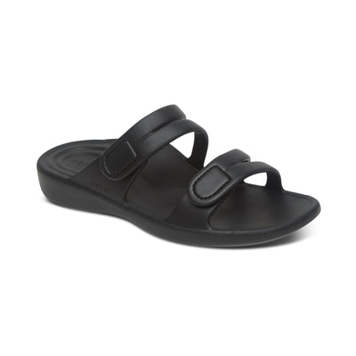 Janey Sport Water Friendly Slide #color_black