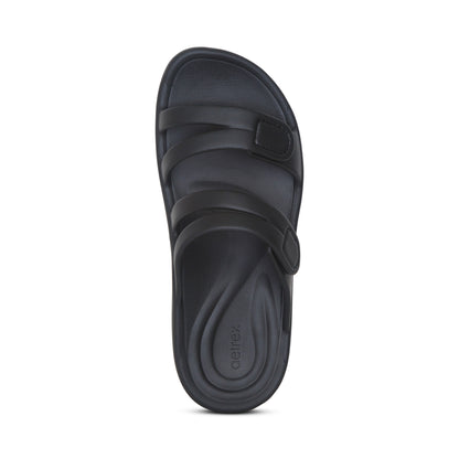 Janey Sport Water Friendly Slide #color_black