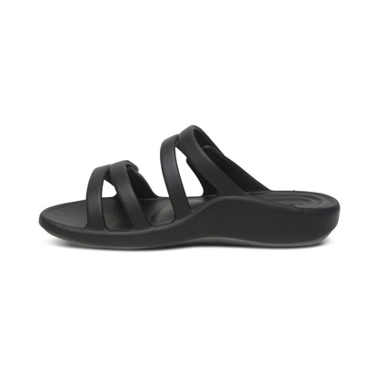 Janey Sport Water Friendly Slide #color_black