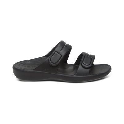 Janey Sport Water Friendly Slide #color_black