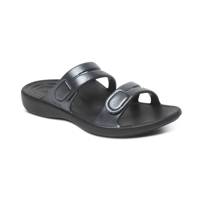 Janey Sport Water Friendly Slide #color_pewter