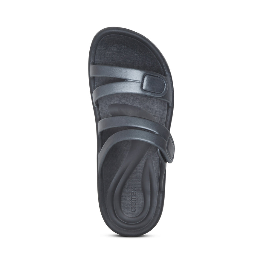 Janey Sport Water Friendly Slide #color_pewter