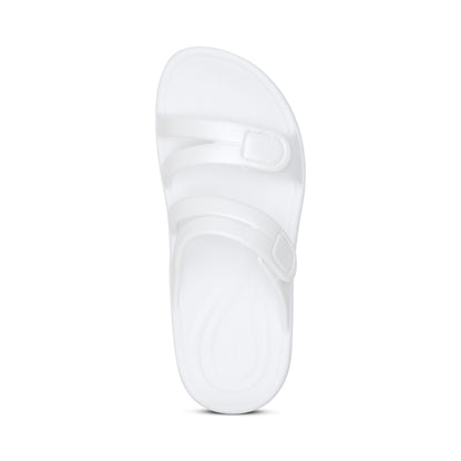 Janey Sport Water Friendly Slide #color_white