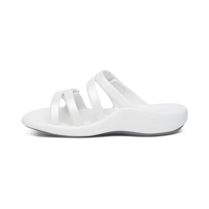 Janey Sport Water Friendly Slide #color_white