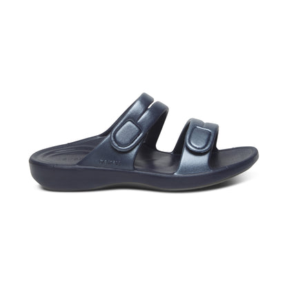 Janey Sport Water Friendly Slide #color_navy