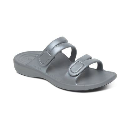 Janey Sport Water Friendly Slide #color_grey