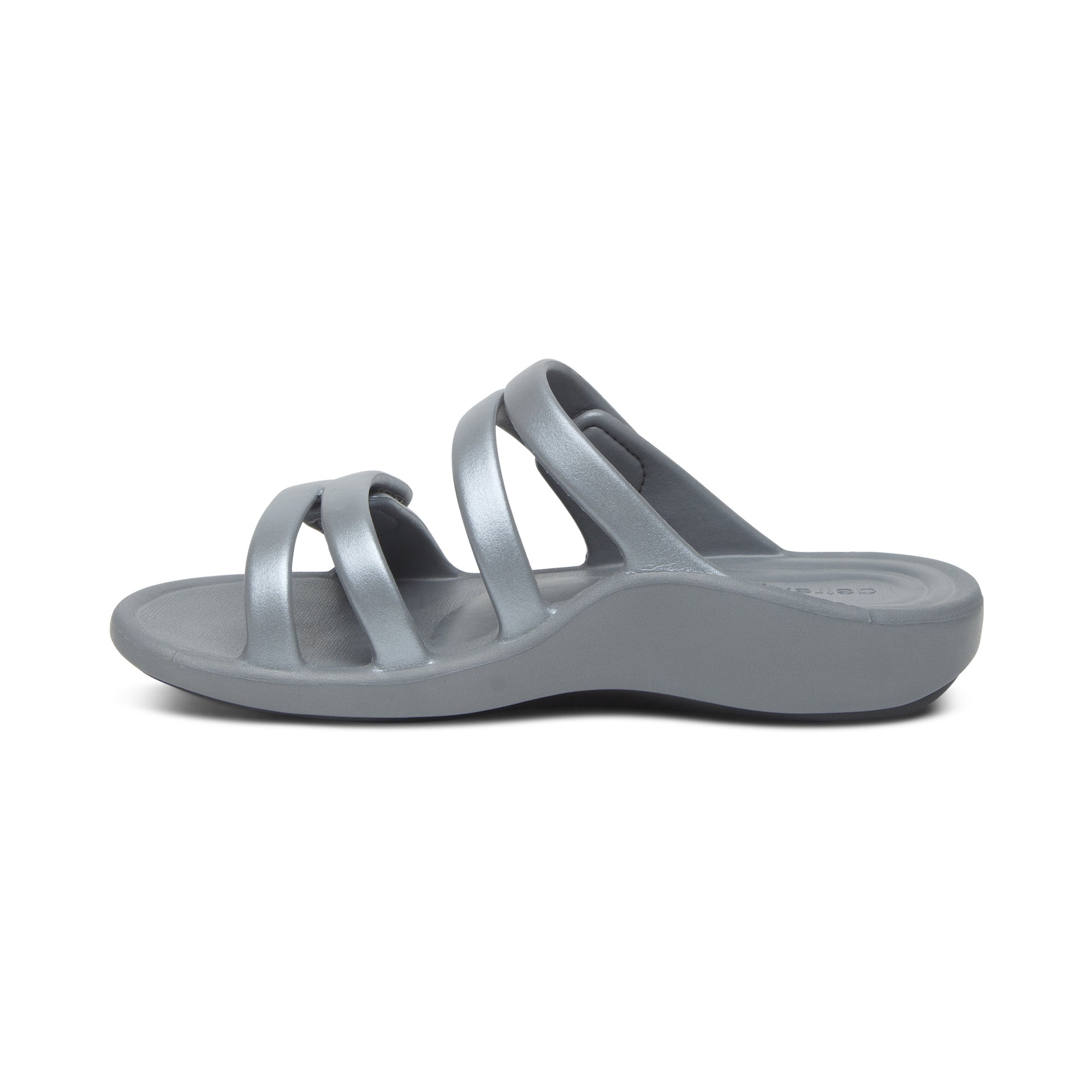 Janey Sport Water Friendly Slide #color_grey