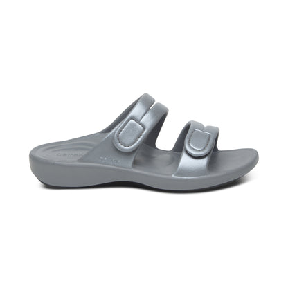 Janey Sport Water Friendly Slide #color_grey