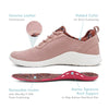 Kora Arch Support Sneakers #color_mauve