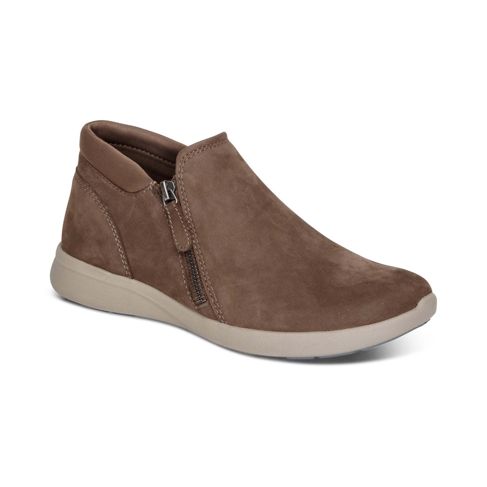 Addie Arch Support Boot Catalog Angle #color_brown