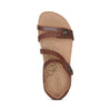 Jillian Braided Quarter Strap Sandal #color_walnut