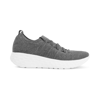 Sadie Lace Up Sneaker #color_charcoal