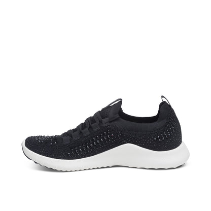 Carly Arch Support Sneakers #color_black-sparkle