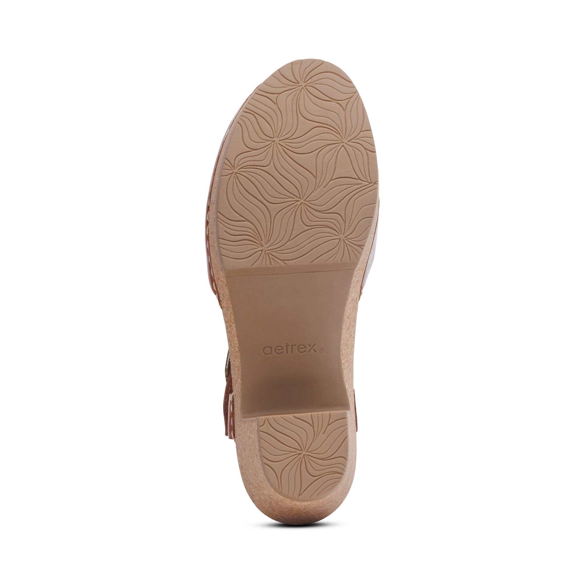 Finley Closed Toe Heel Bottom Angle #color_cognac