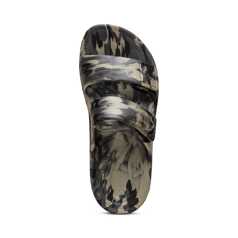 Aetrex Milos Orthotic Mens Slides Army Green Size 14 NWOB‎ Slip On Comfort Milos Orthotic Men main image 4