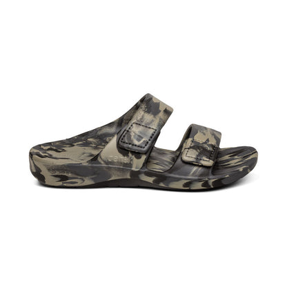 Milos Orthotic Slides - Mens #color_green-camo