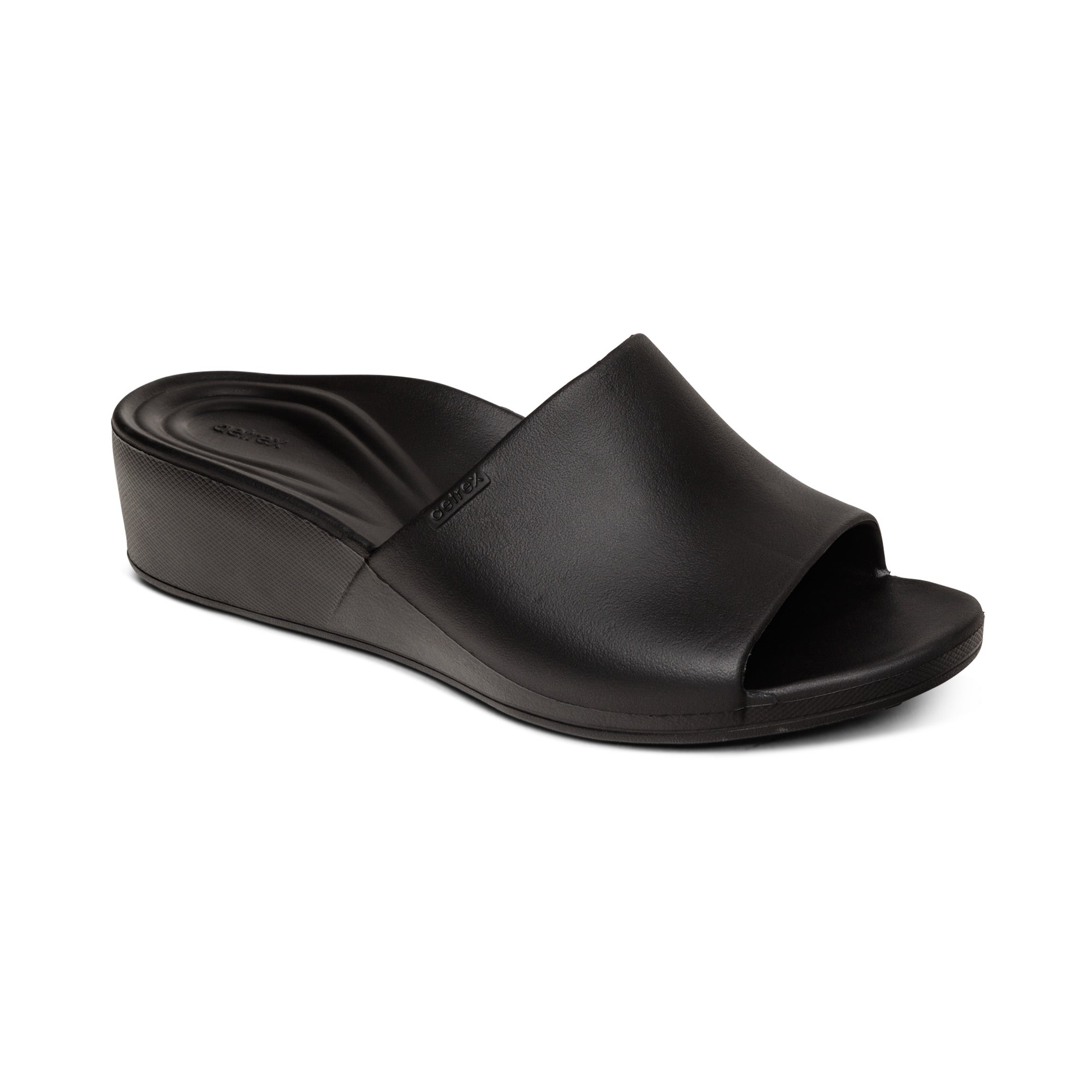Jamie Orthotic Wedge Catalog Angle #color_black