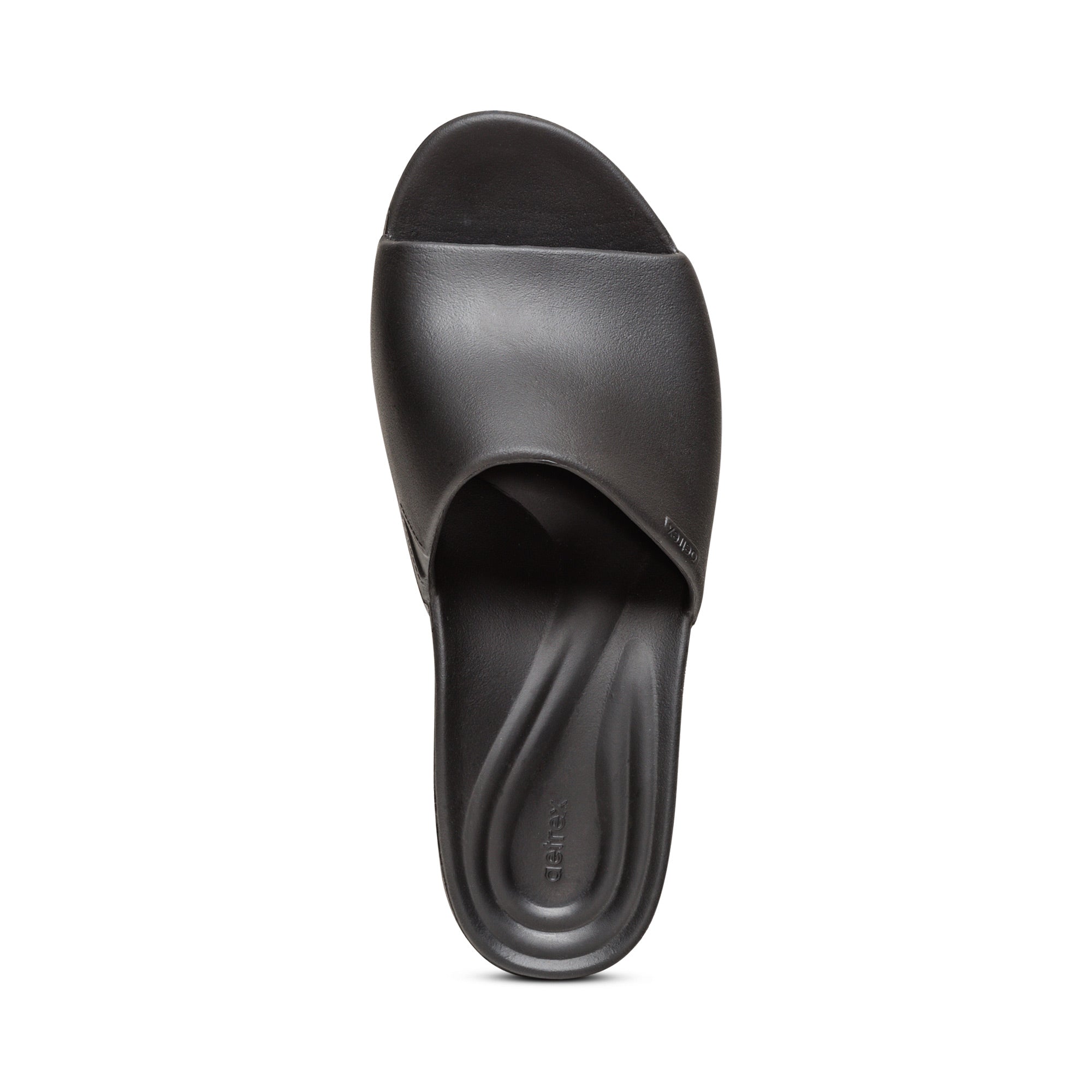 Jamie Orthotic Wedge Top Angle #color_black