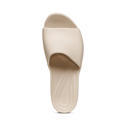 Jamie Orthotic Wedge Top Angle #color_ivory