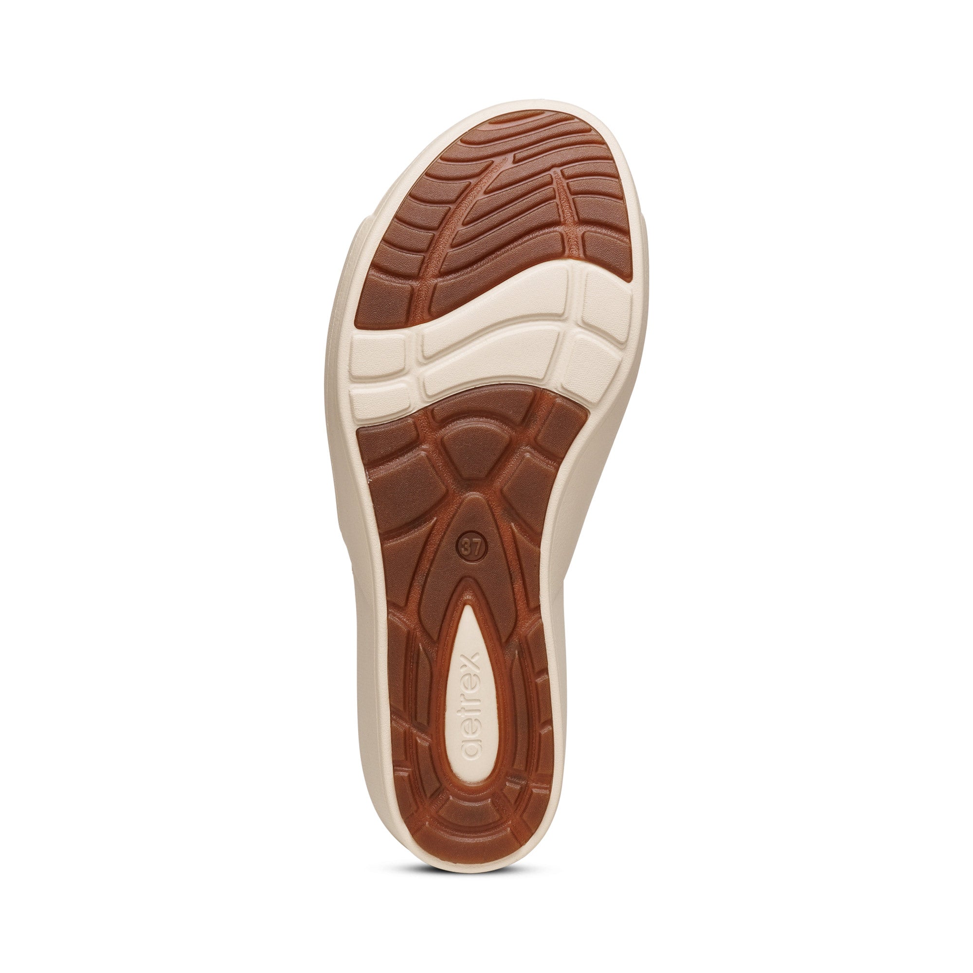 Jamie Orthotic Wedge Bottom Angle #color_ivory