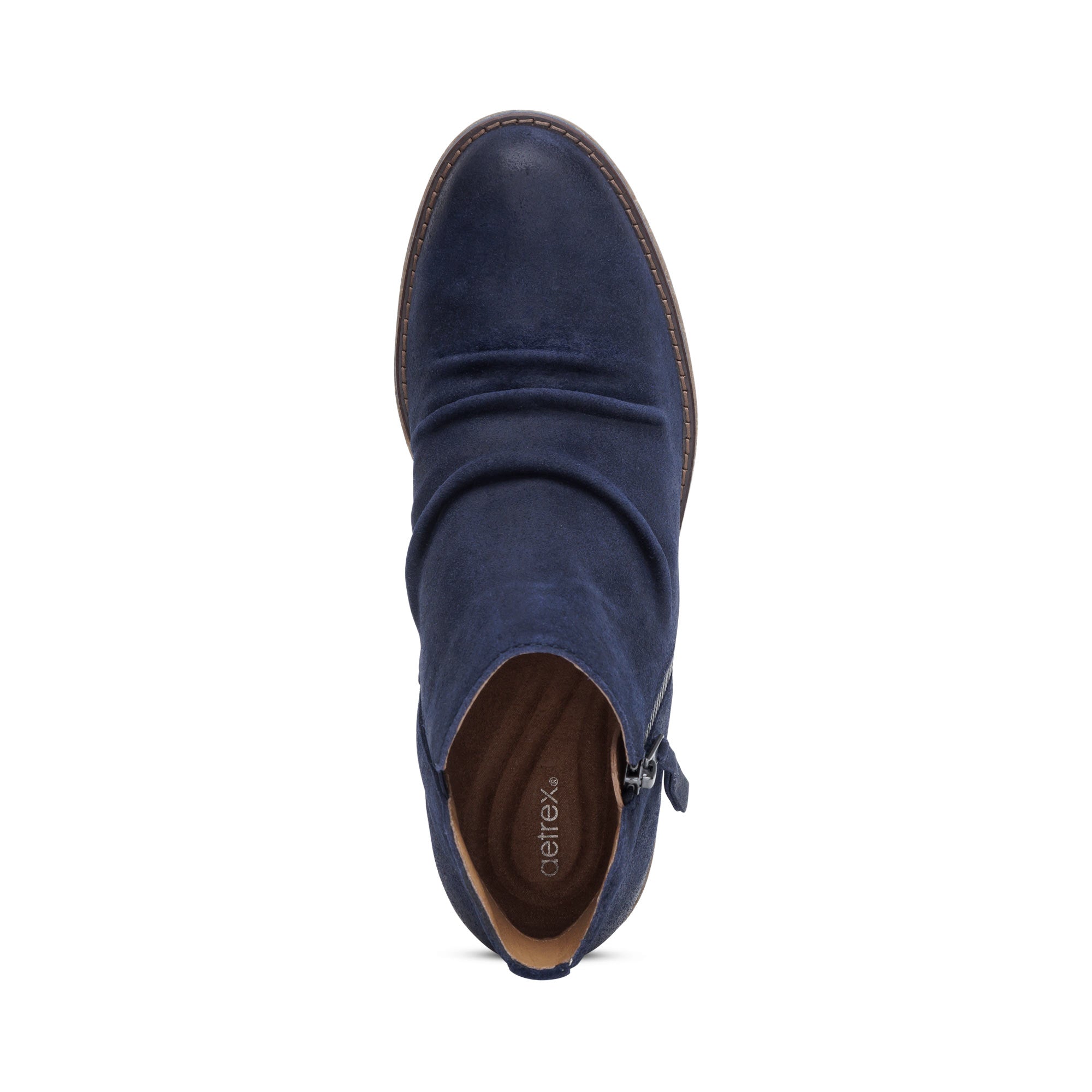 Mila Low Boot #color_navy