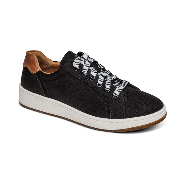 Renee Arch Support Sneaker - Black – aetrex