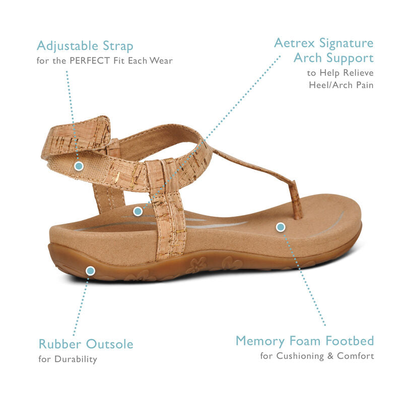 Jane Thong Sandal #color_cork