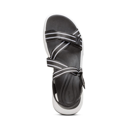 Marz Adjustable Sport Sandal #color_black