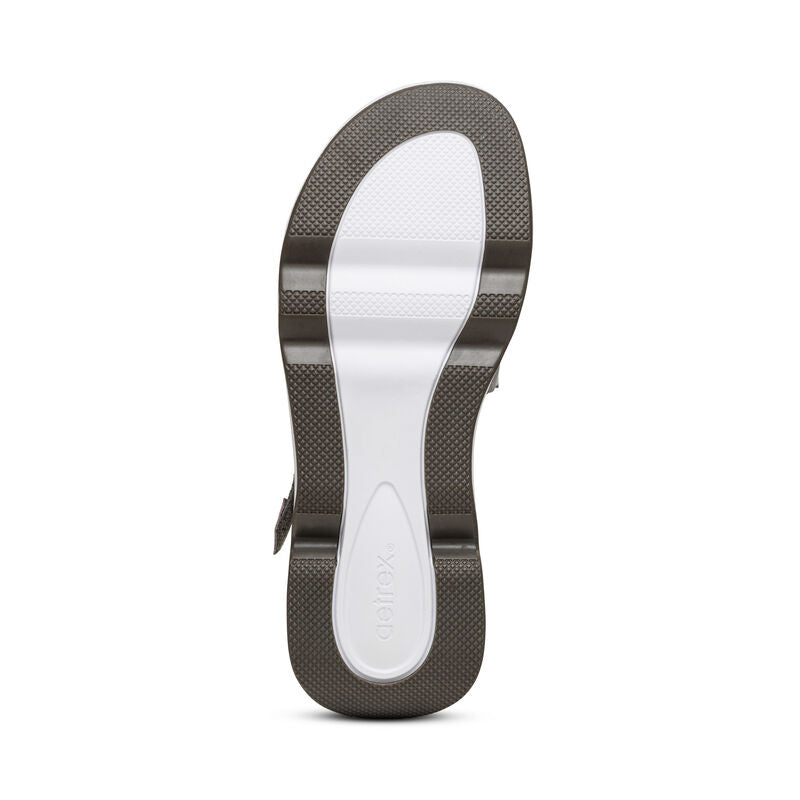 Marz Adjustable Sport Sandal - Grey – aetrex