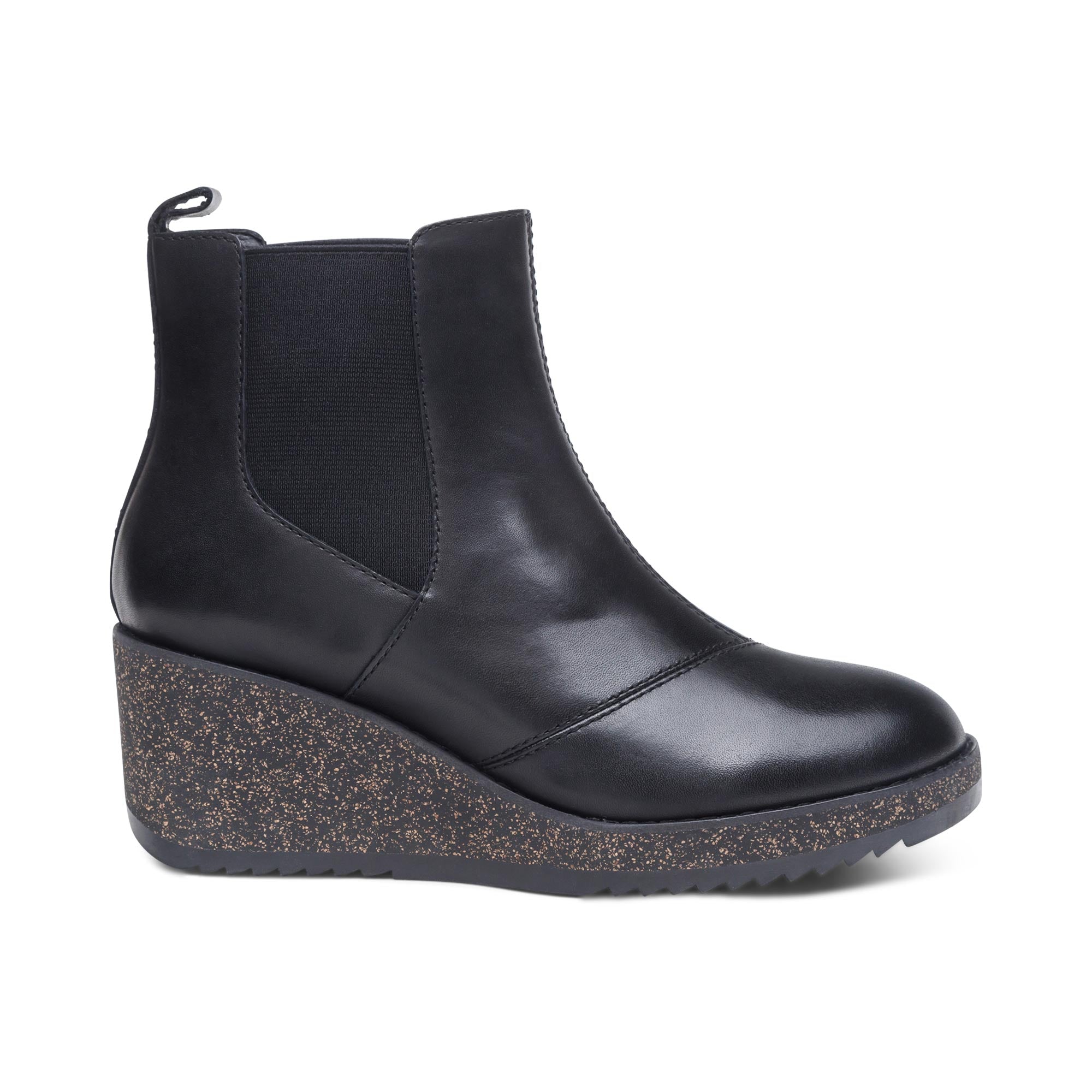 Dawn Wedge Boot right Angle #color_black