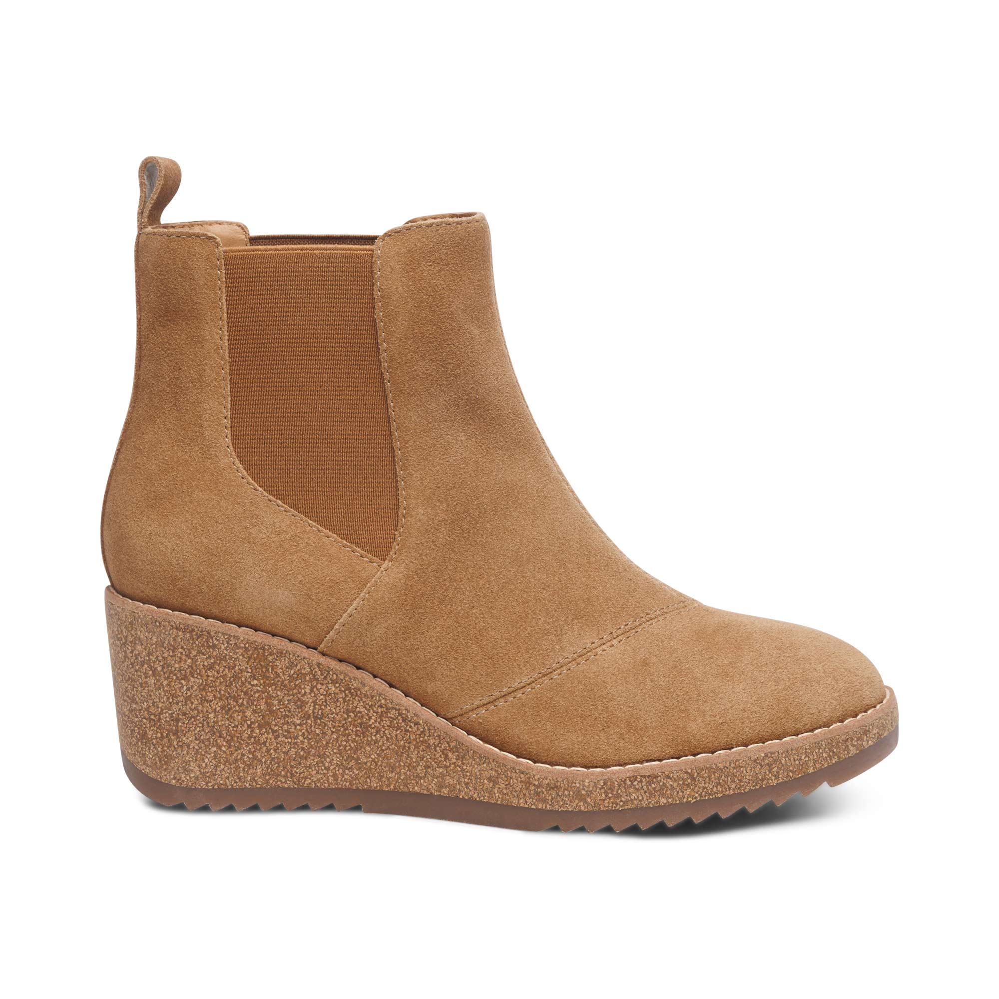 Dawn Wedge Boot right Angle #color_honey