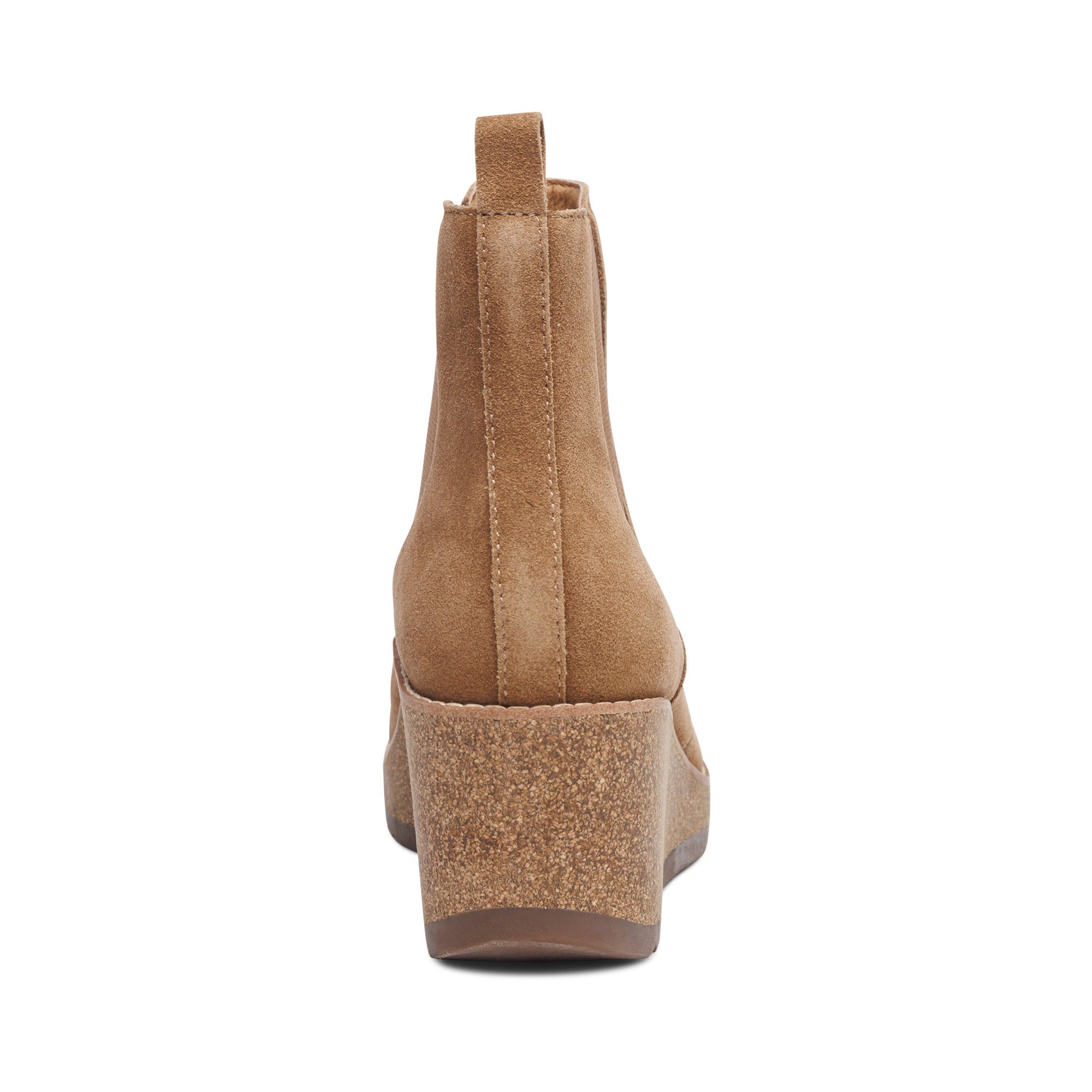 Dawn Wedge Boot rear Angle #color_honey