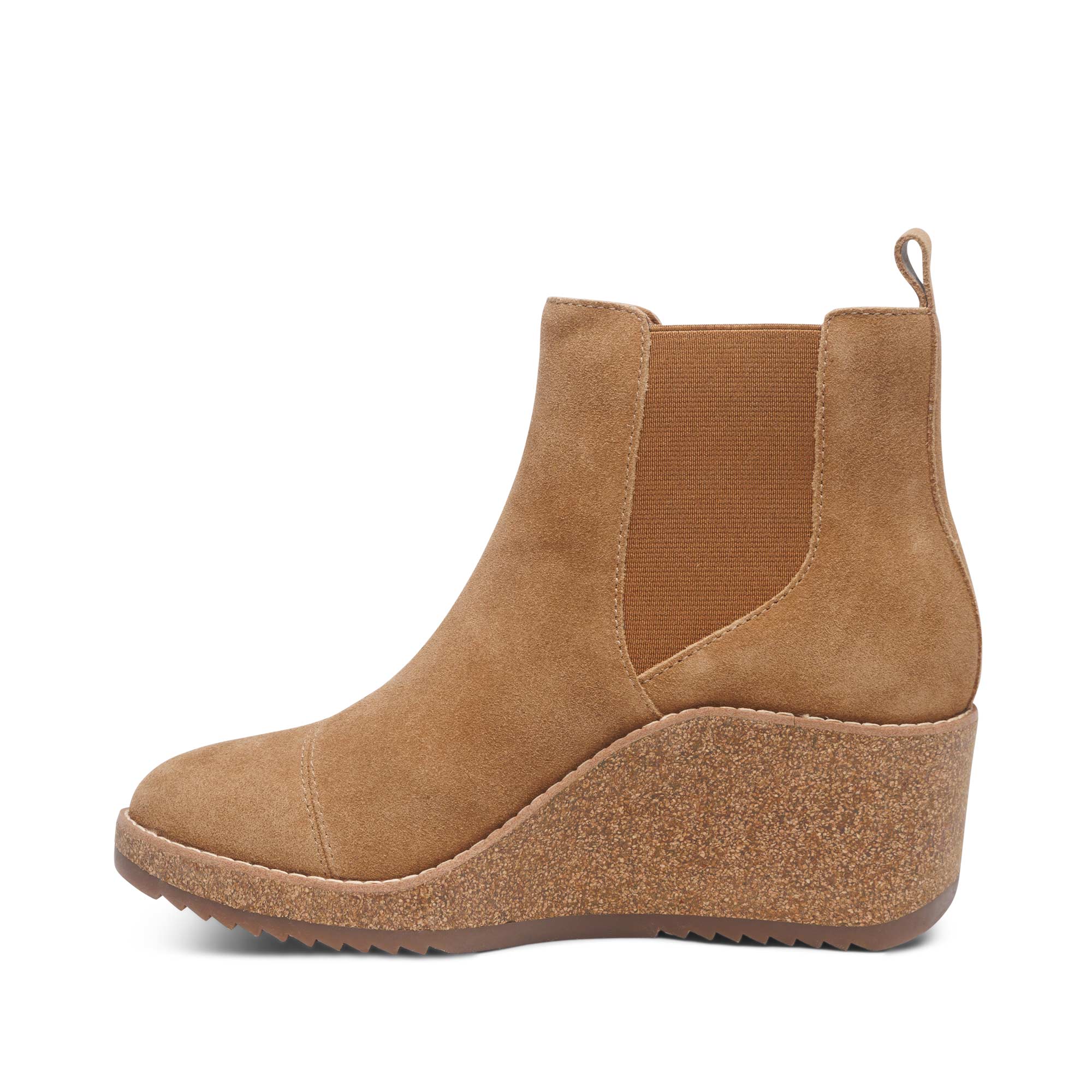 Dawn Wedge Boot left Angle #color_honey