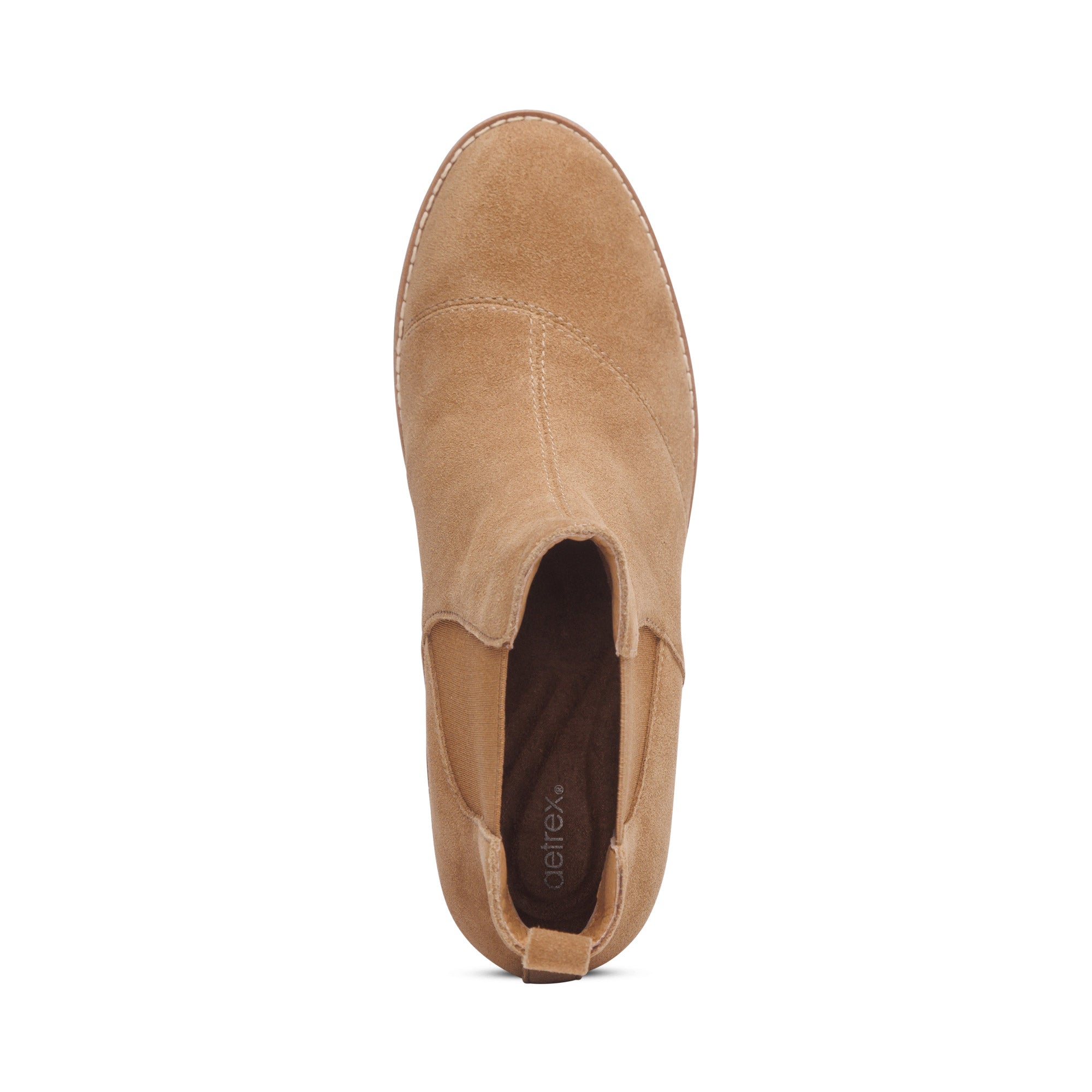 Dawn Wedge Boot top Angle #color_honey