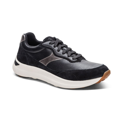 Emily Lace Up Sneakers #color_black
