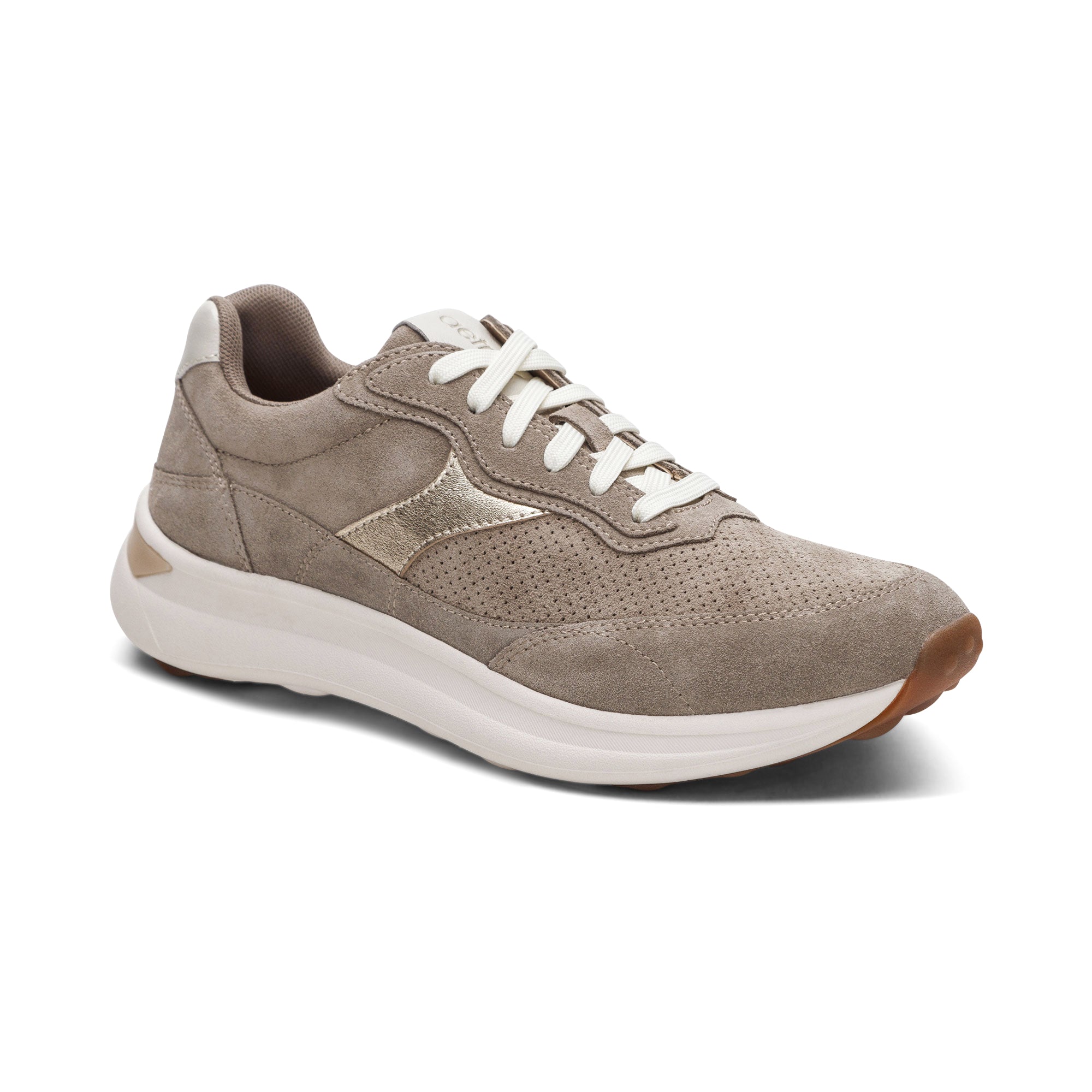 Emily Lace Up Sneakers #color_taupe