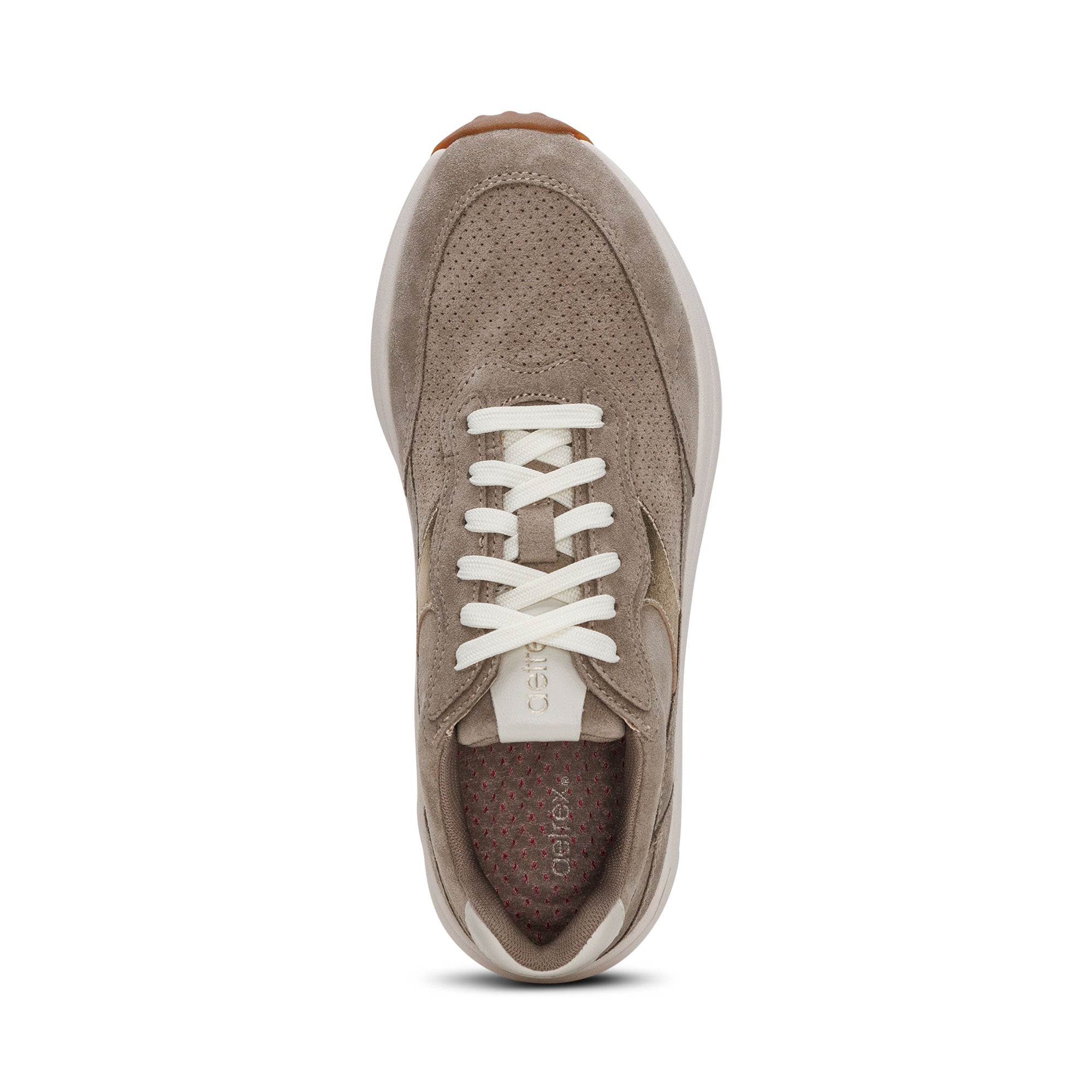Emily Lace Up Sneakers #color_taupe