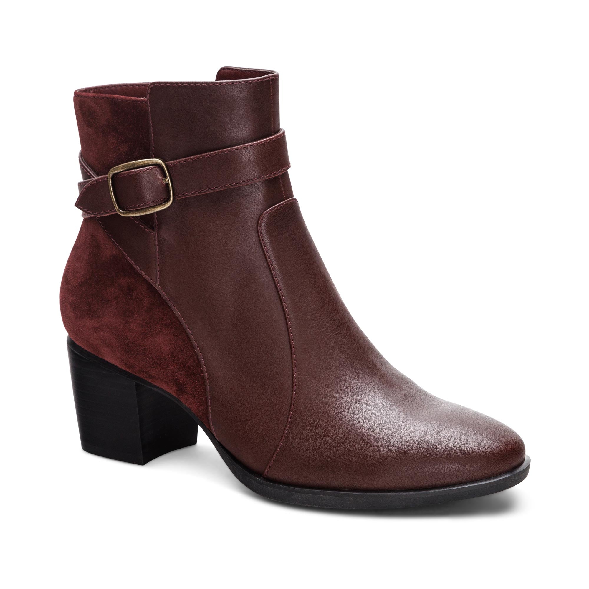 Rebecca Heel Boot #color_burgundy