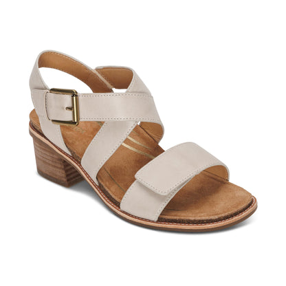 Kristin Arch Support Block Heel #color_ivory