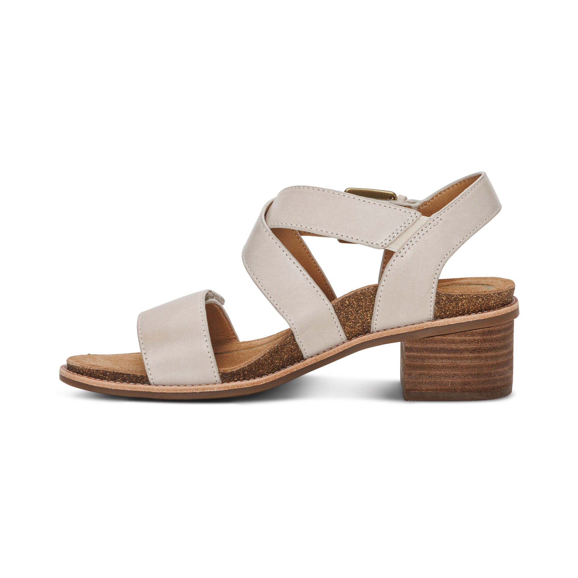 Kristin Arch Support Block Heel #color_ivory