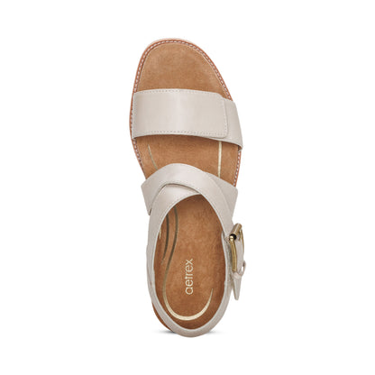 Kristin Arch Support Block Heel #color_ivory