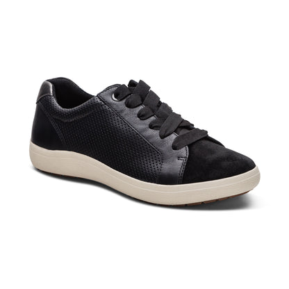Courtney Lace-up Sneakers #color_black