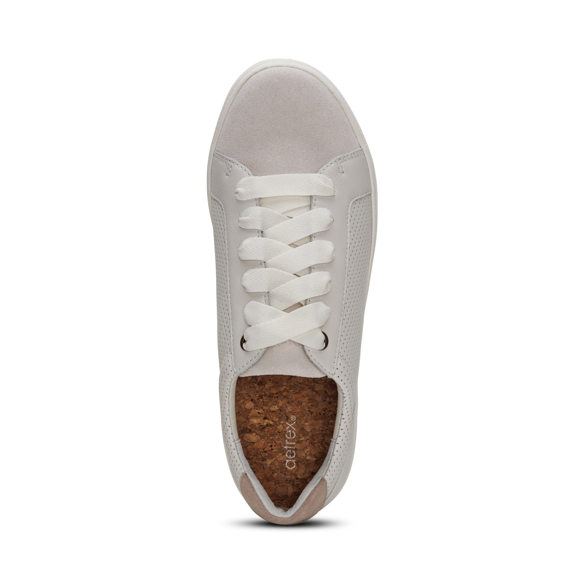 Courtney Lace-up Sneakers #color_chalk